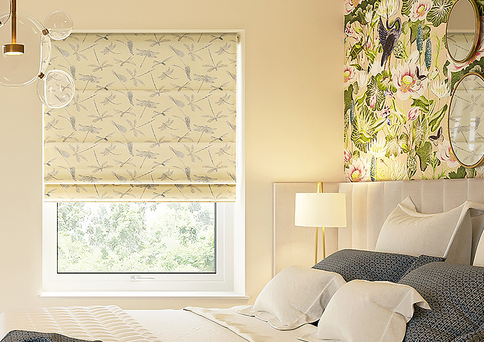Dragonflies, Spring - Roman Blind - Image 3